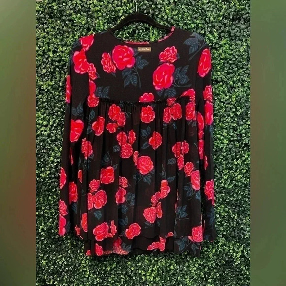 Matilda Jane Winter Blooms Tunic with Roses - size Small - Picture 5 of 7